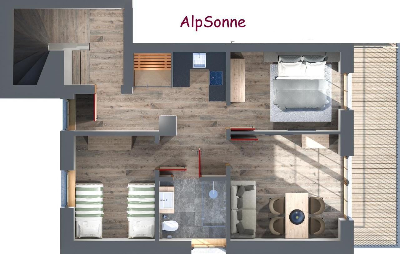 Alpfee Lechtal Apartamento Bach  Exterior foto